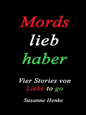 cover image of Mordsliebhaber